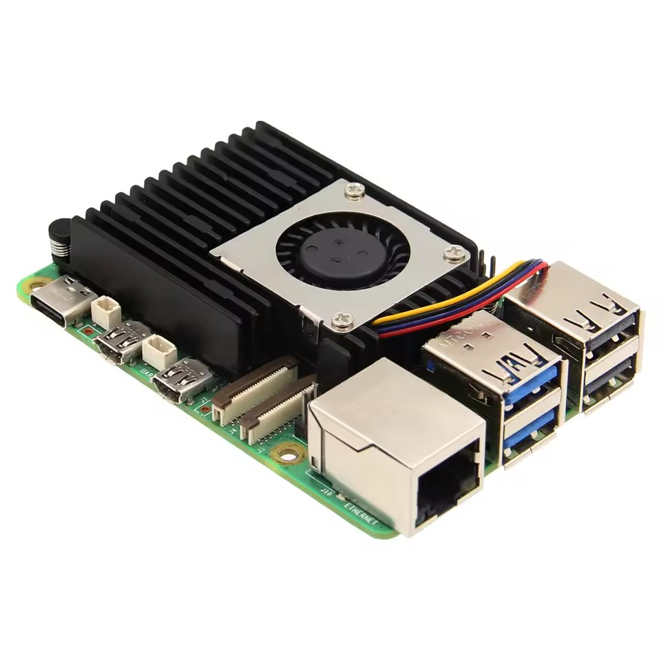 Geekworm Raspberry Pi 5 Active Cooler - Tech Syndicate 