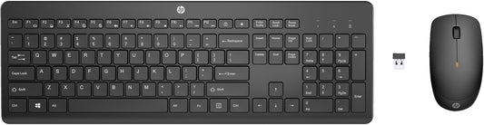 HP 235 Keyboard and Mouse Set - Low Profile Keys - Up to 16 Months Battery Life - Tech Syndicate