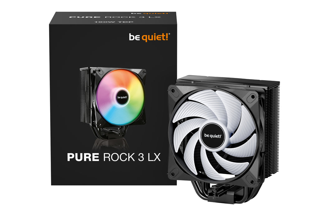 be quiet! Pure Rock 3 LX CPU Cooler - 190W TDP, ARGB — view 5