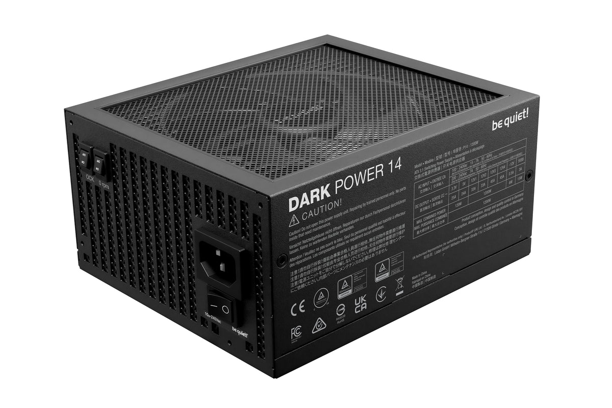 be quiet! Dark Power 14 1200W ATX 3.1 PSU - 80+ Titanium — view 3