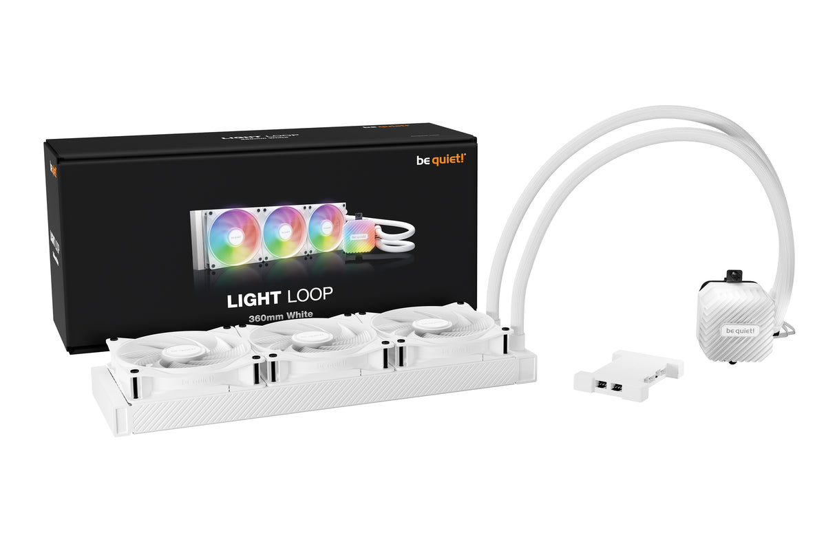 be quiet! Light Loop 360mm White AIO CPU Cooler BW023 — view 6