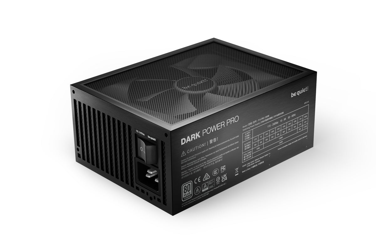 be quiet! Dark Power Pro 13 1300W 80+ Titanium PSU BN500 — view 3