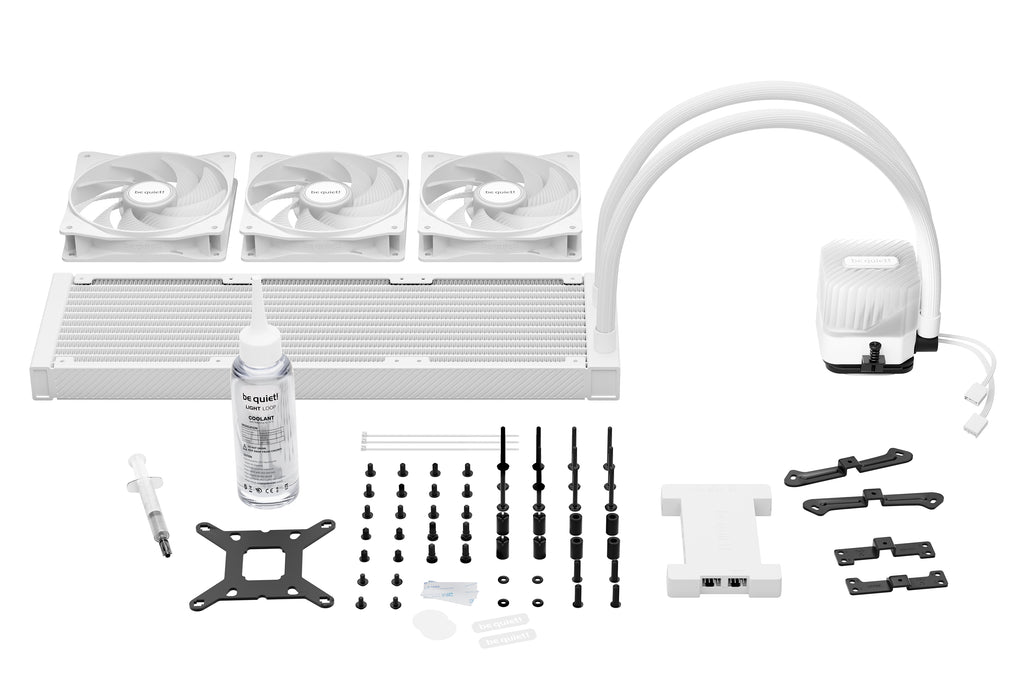 be quiet! Light Loop 360mm White AIO CPU Cooler BW023 — view 7