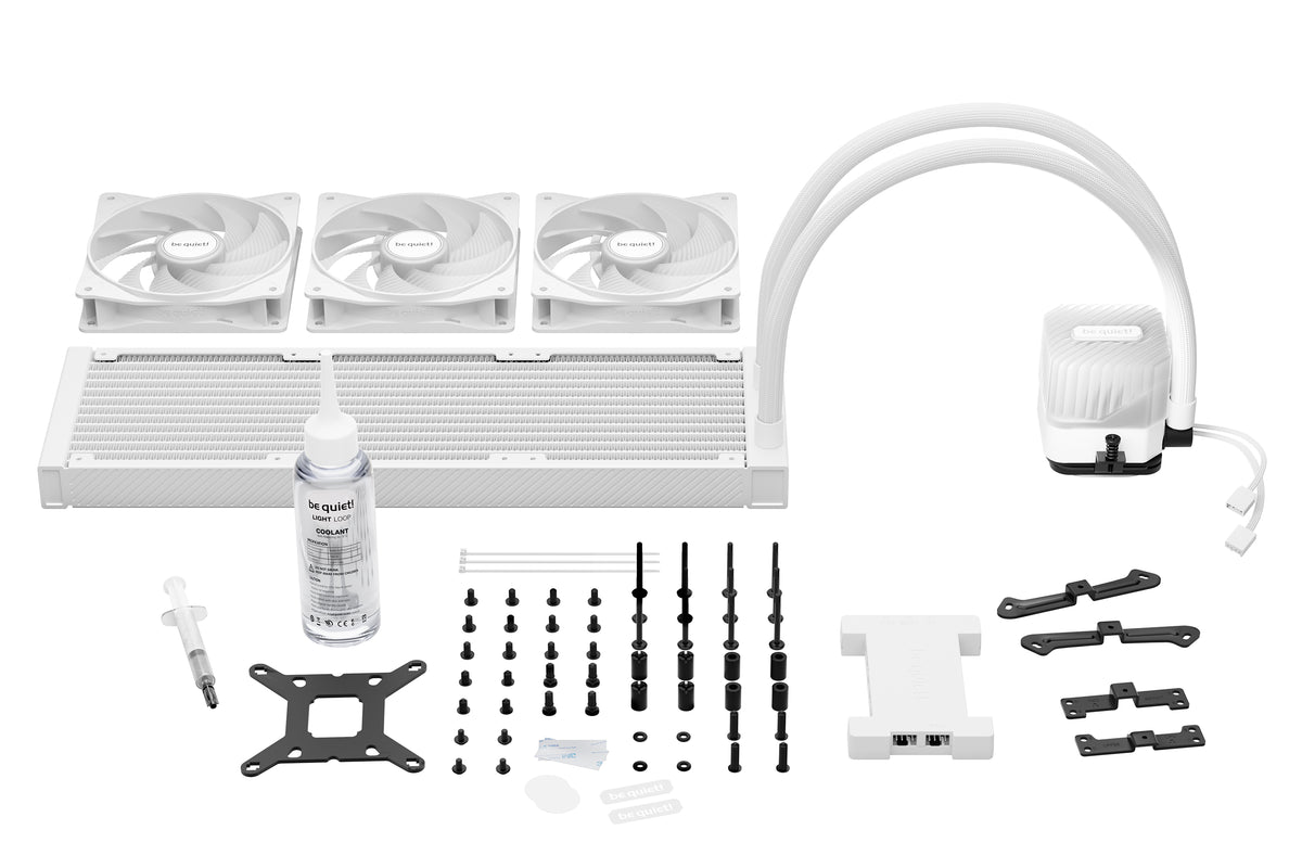 be quiet! Light Loop 360mm White AIO CPU Cooler BW023 — view 7