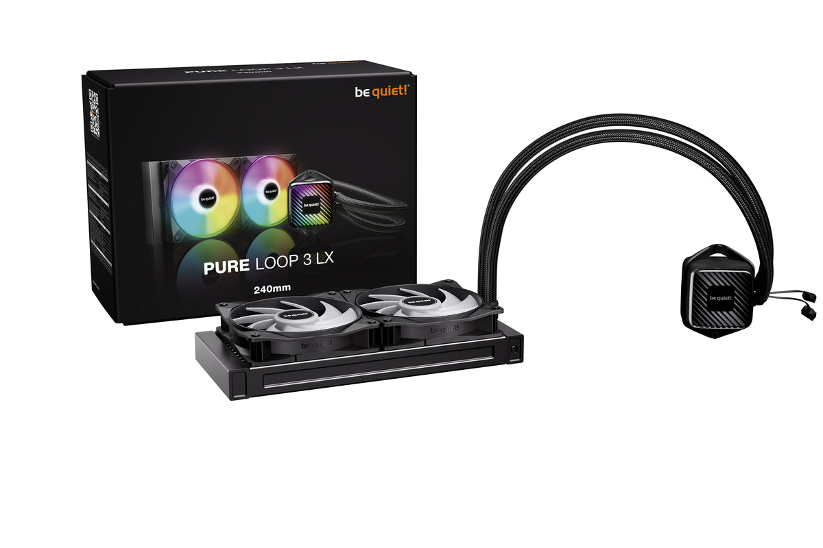be quiet! Pure Loop 3 LX 240mm ARGB AIO Liquid CPU Cooler — view 4
