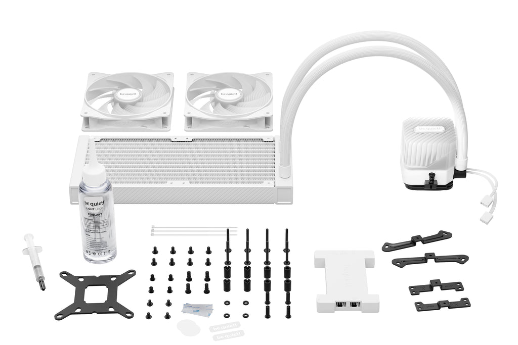 be quiet! Light Loop 240mm White AIO Liquid CPU Cooler BW021 — view 7