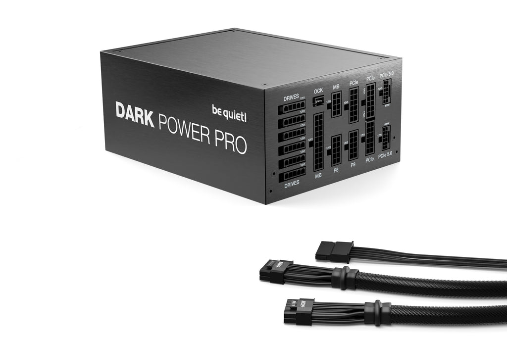 be quiet! Dark Power Pro 13 1300W 80+ Titanium PSU BN500 — view 2