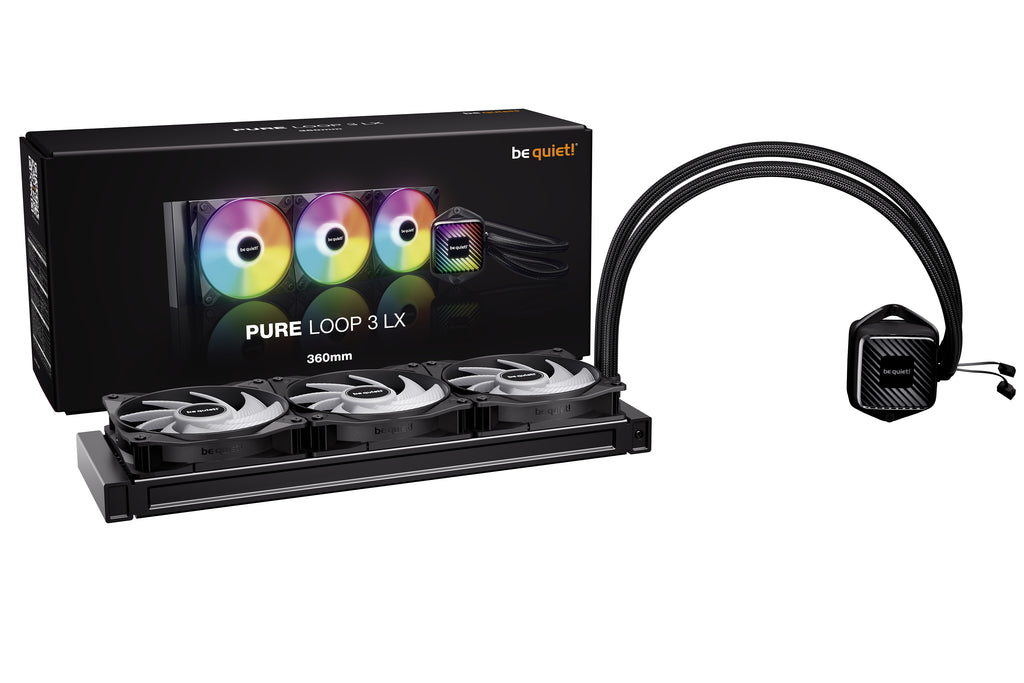 be quiet! Pure Loop 3 LX 360mm ARGB AIO Liquid CPU Cooler — view 4