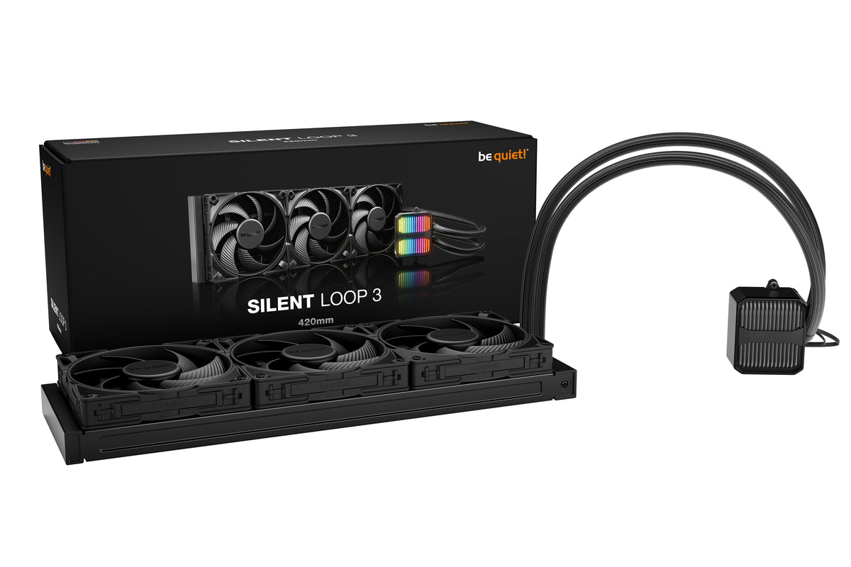 be quiet! Silent Loop 3 420mm AIO Liquid CPU Cooler BW026 — view 6