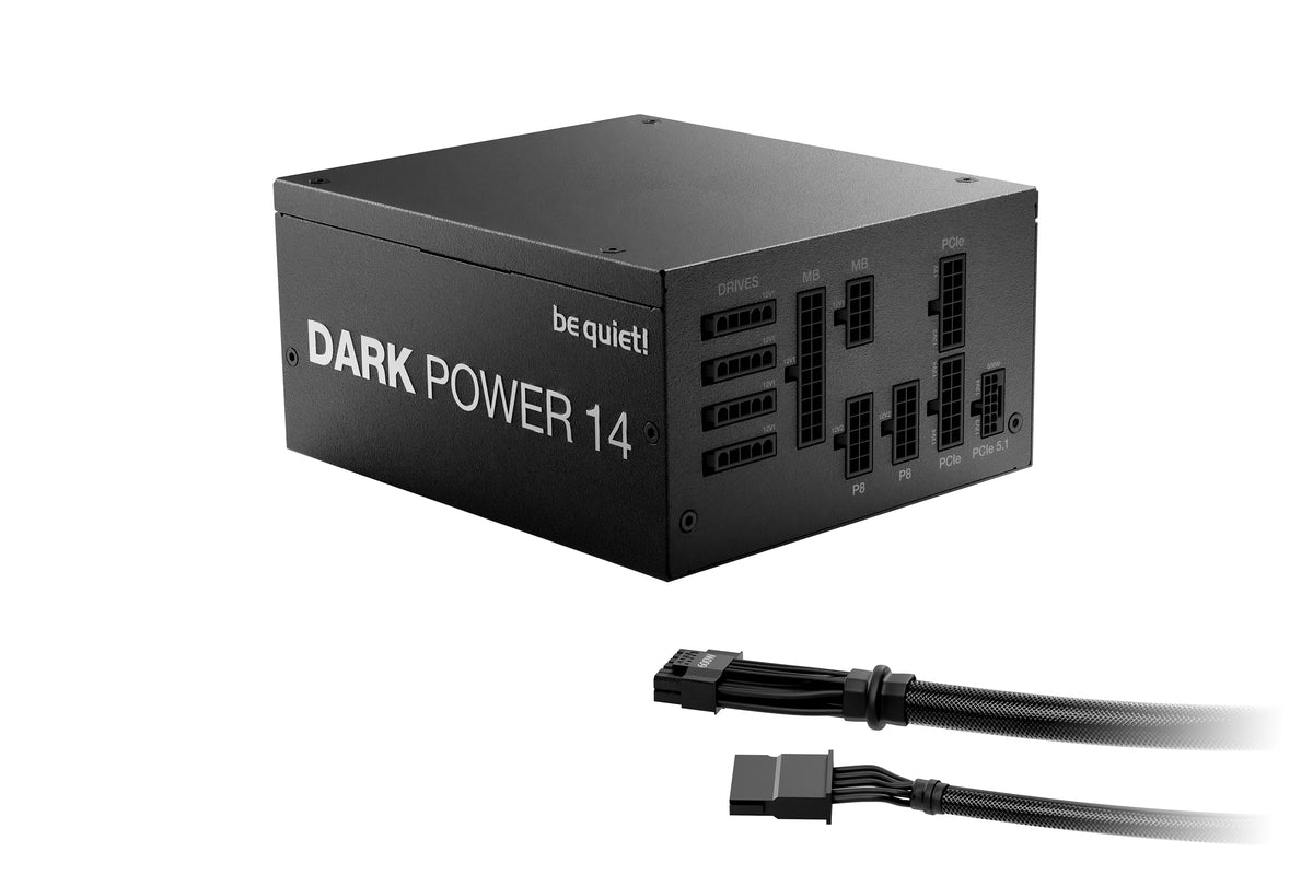 be quiet! Dark Power 14 850W ATX 3.1 Titanium PSU — view 2