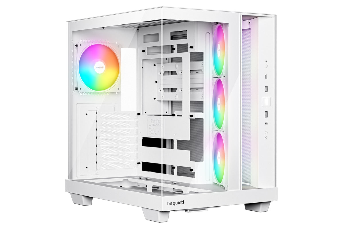 be quiet! Light Base 500 LX White Mid Tower Case BGW86