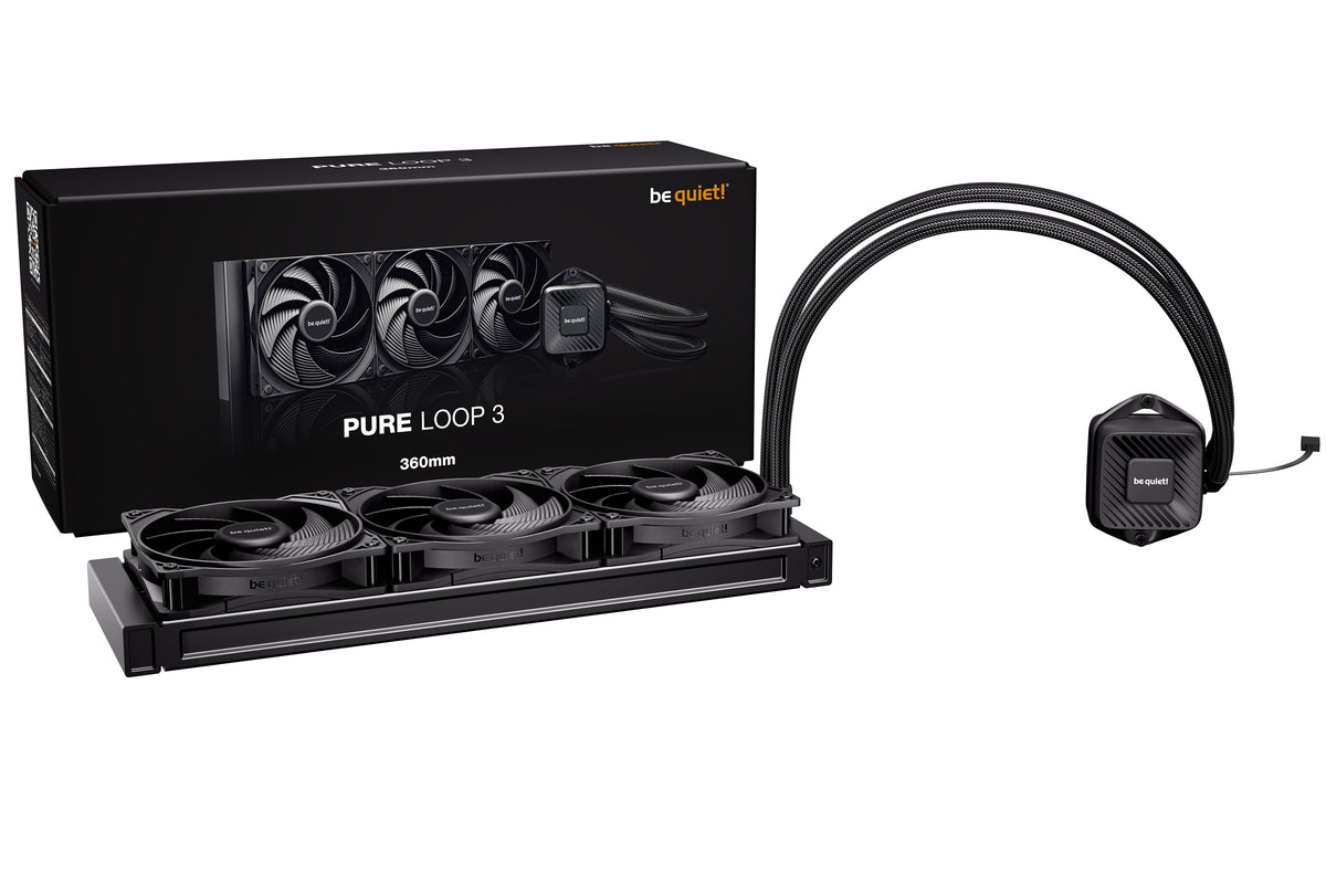 be quiet! Pure Loop 3 360mm AIO Liquid CPU Cooler BW029 — view 4