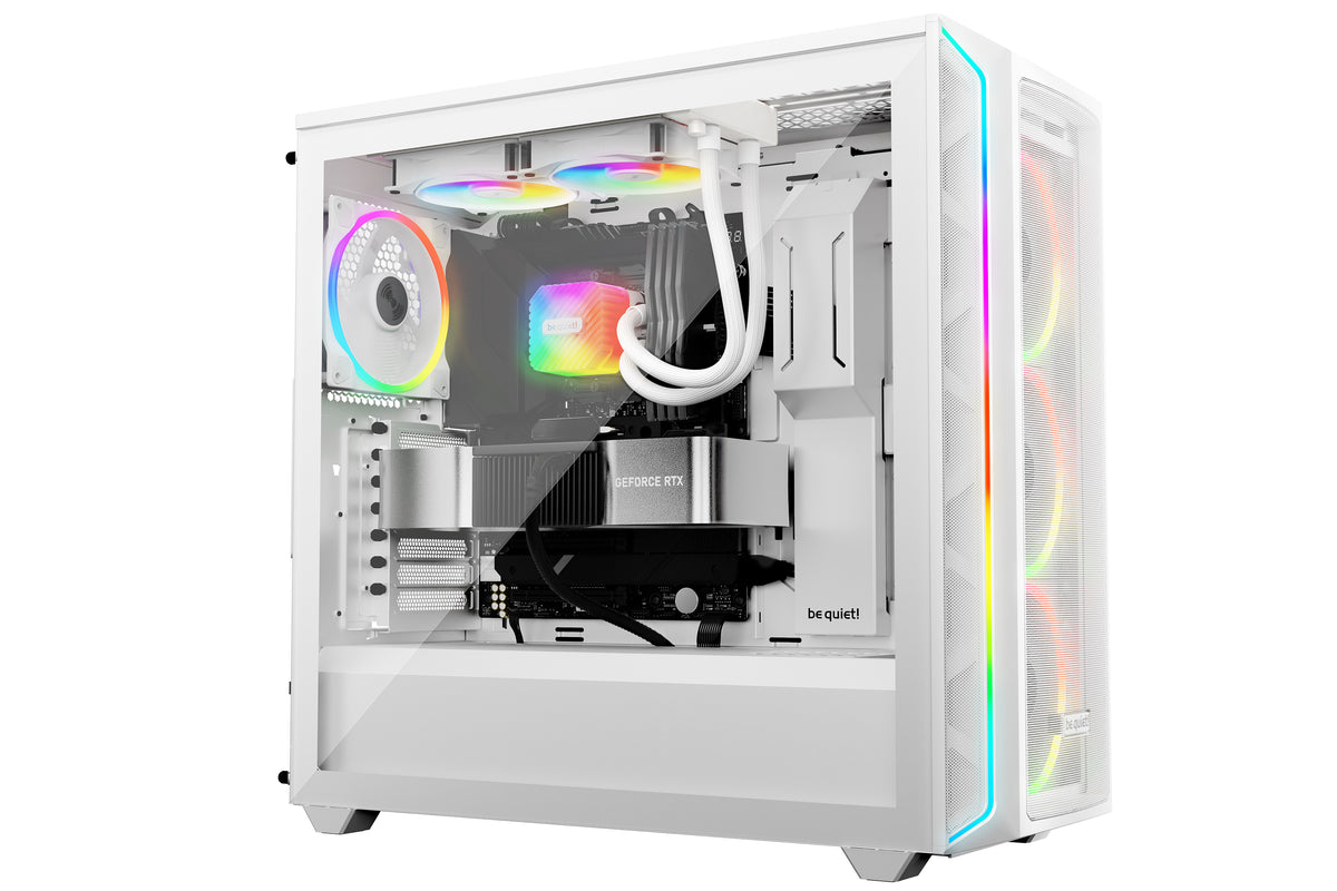 be quiet! Light Loop 240mm White AIO Liquid CPU Cooler BW021 — view 2