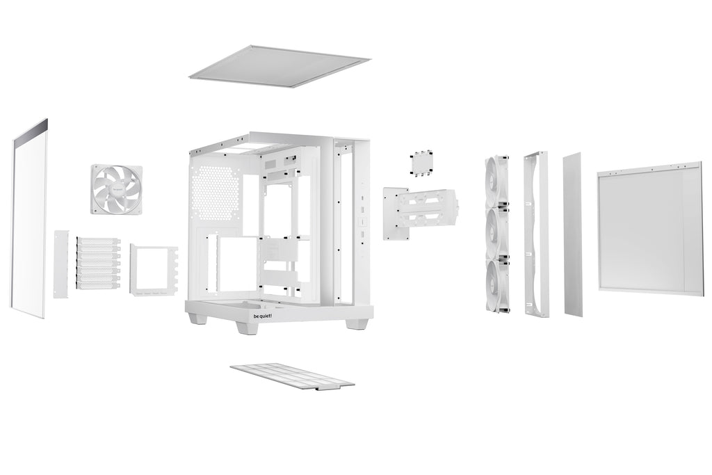 be quiet! Light Base 500 LX White Mid Tower Case BGW86 — view 4