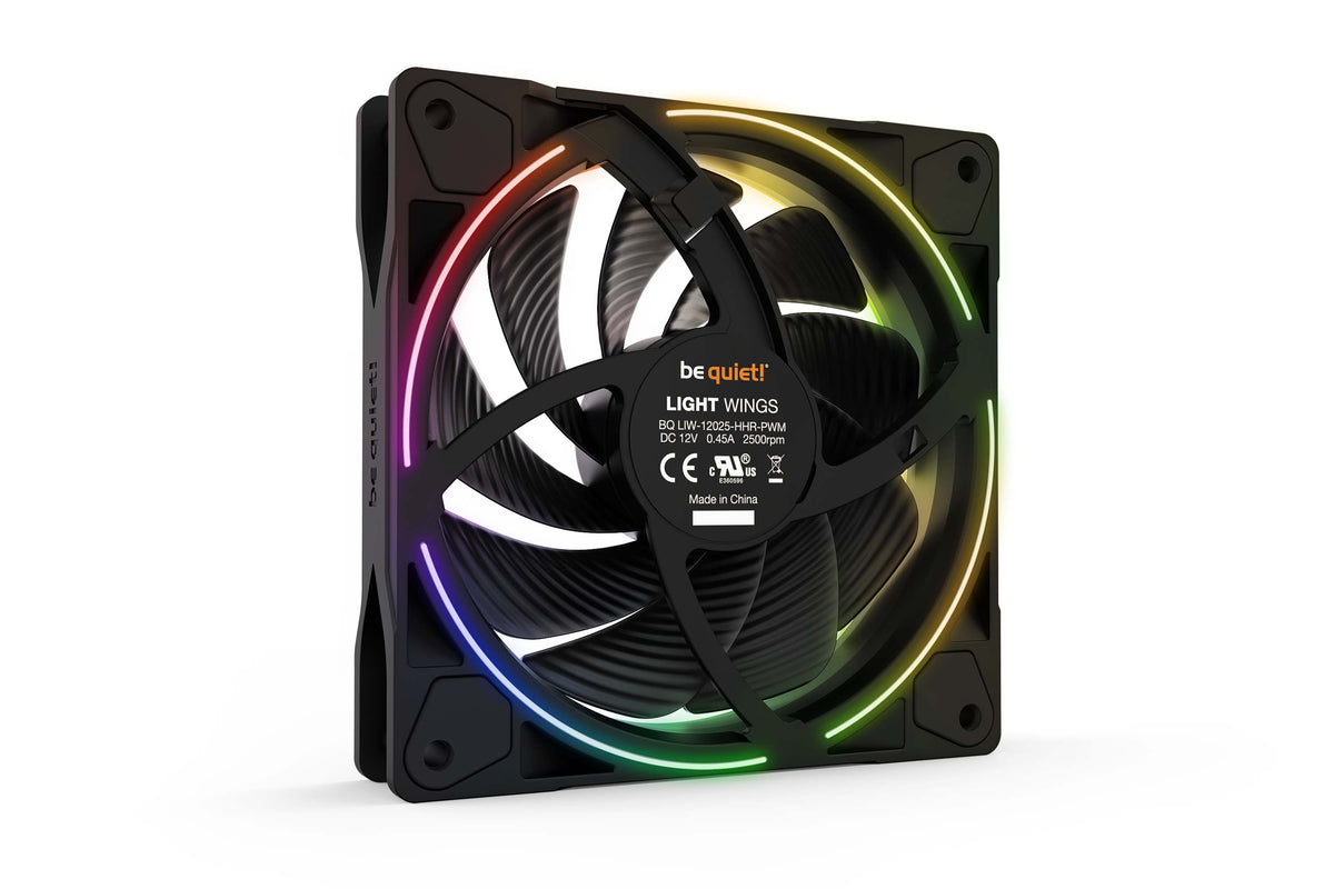 be quiet! Light Wings 120mm PWM High Speed 3-Pack BL077 — view 4