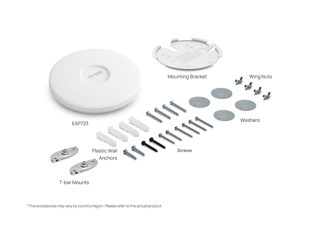 TP-Link Omada EAP723 BE3600 Wi-Fi 7 Ceiling Access Point