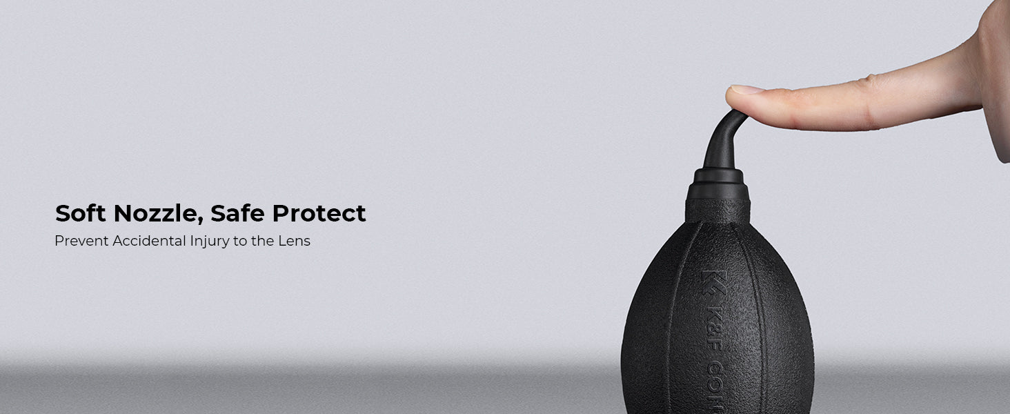 K&F CONCEPT Camera Air Blower for DLSR Camera Lenses, Filters & Sensors - Tech Syndicate 