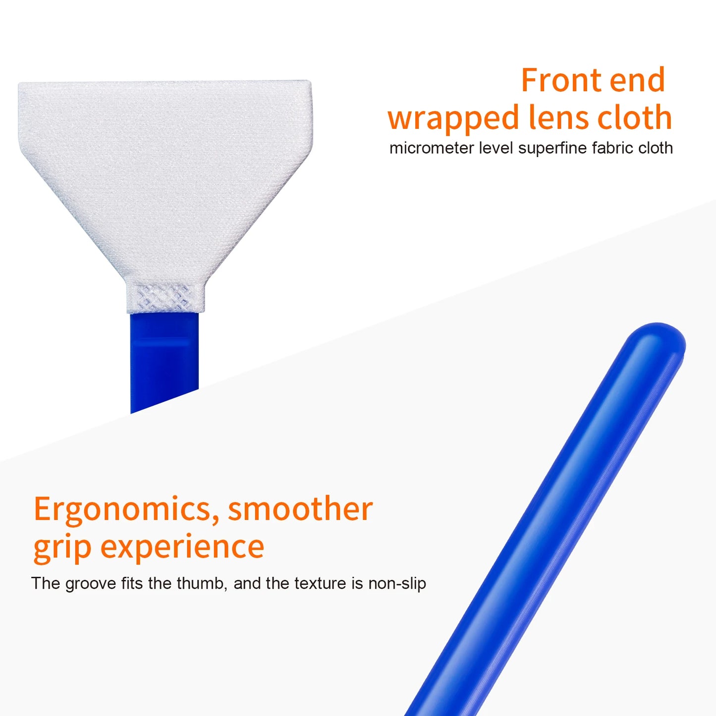 K&F Concept Cleaning Swab 10PCS Individually Vacuum Packed for Full Frame Sensors - Tech Syndicate 