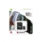 Kingston Canvas Select Plus Micro SD Card with SD Adapter, Class 10 up to 512 GB - Tech Syndicate 