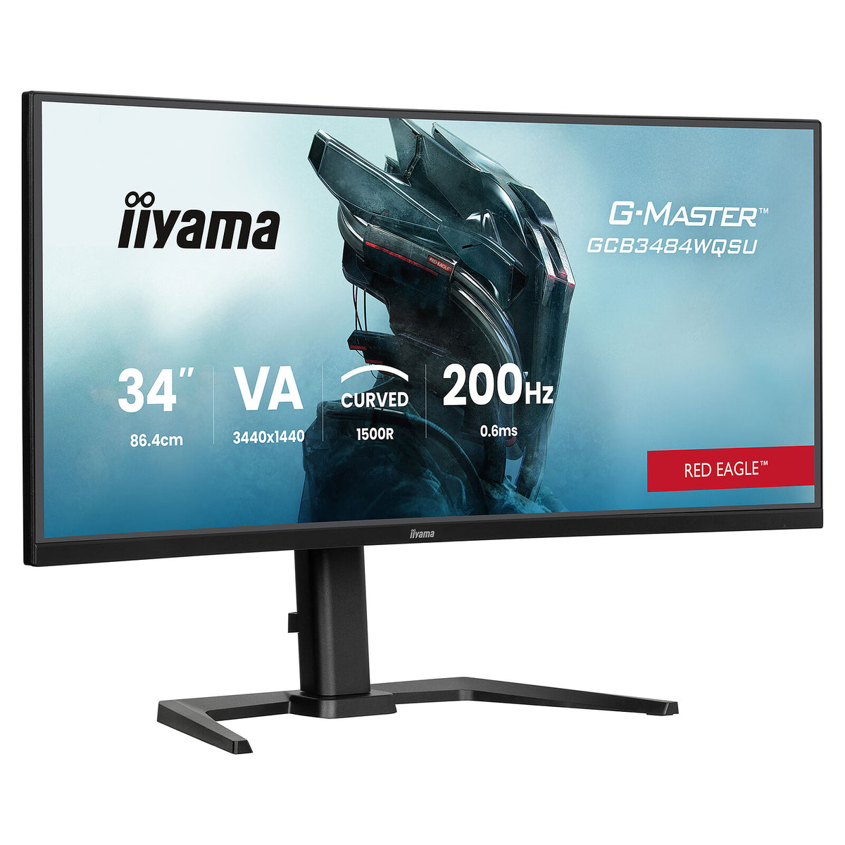 iiyama 34" LED - G-Master GCB3484WQSU-B2 Red Eagle