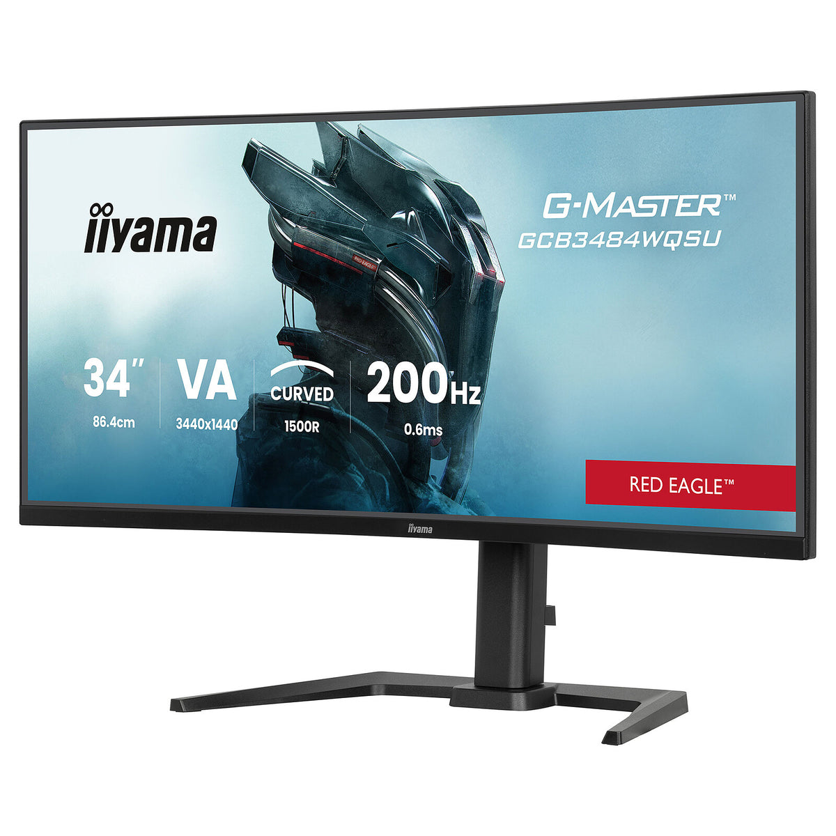 iiyama 34" LED - G-Master GCB3484WQSU-B2 Red Eagle