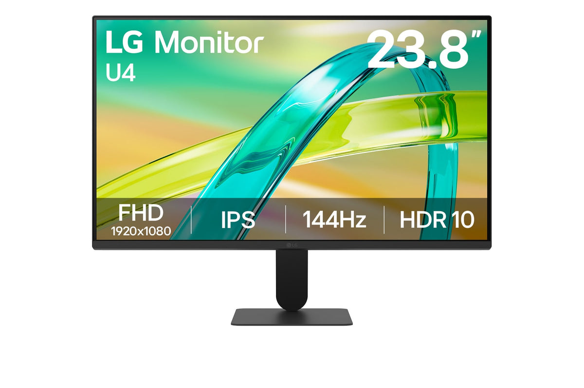 LG 24U411B-B 24" Full HD IPS 144Hz HDR10 Monitor - Tech Syndicate