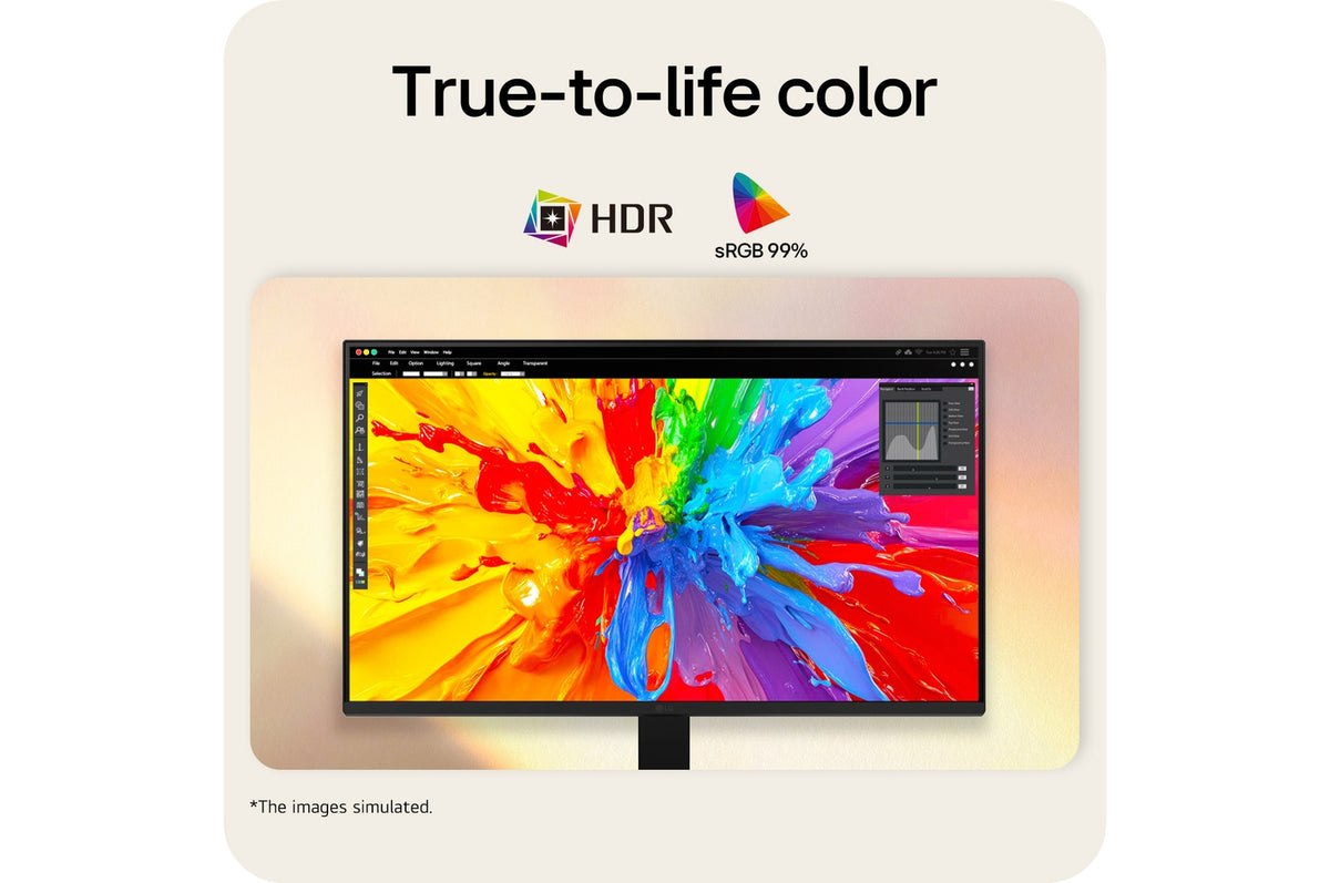 LG 24U411B-B 24" Full HD IPS 144Hz HDR10 Monitor - Tech Syndicate