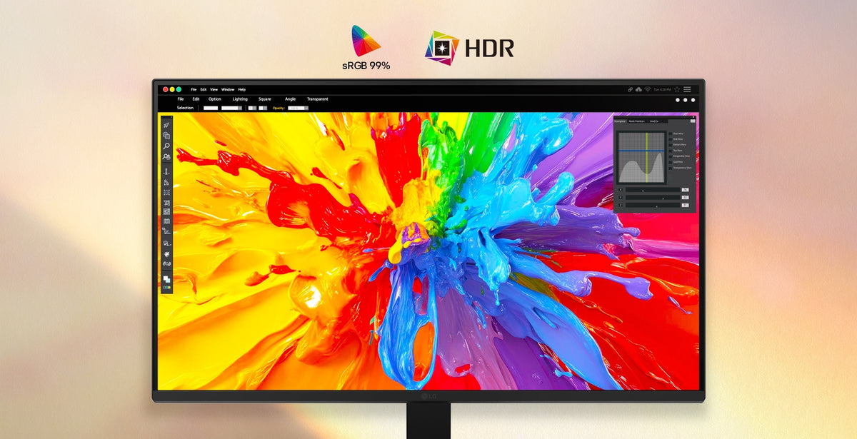 LG 24U411B-B 24" Full HD IPS 144Hz HDR10 Monitor - Tech Syndicate
