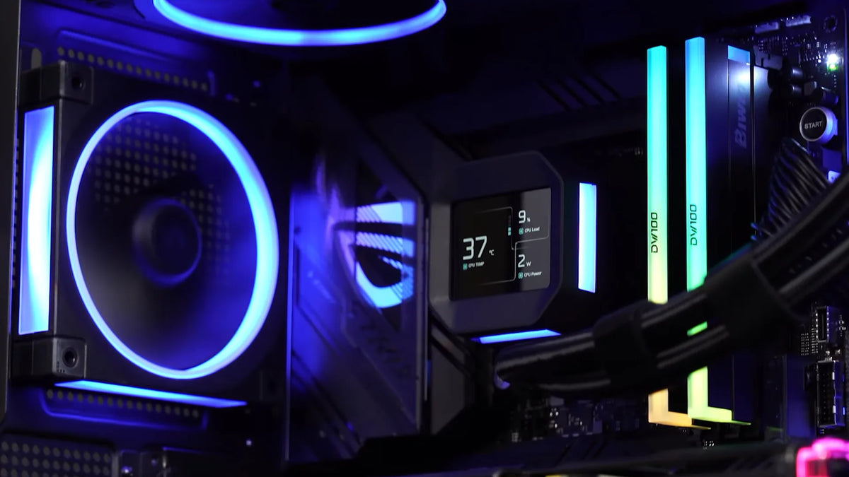 DeepCool LM360 White 360mm AIO Liquid CPU Cooler - ARGB