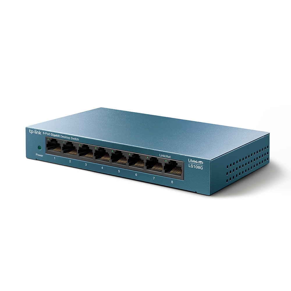 8-Port 10/100/1000Mbps Desktop Network Switch 2
