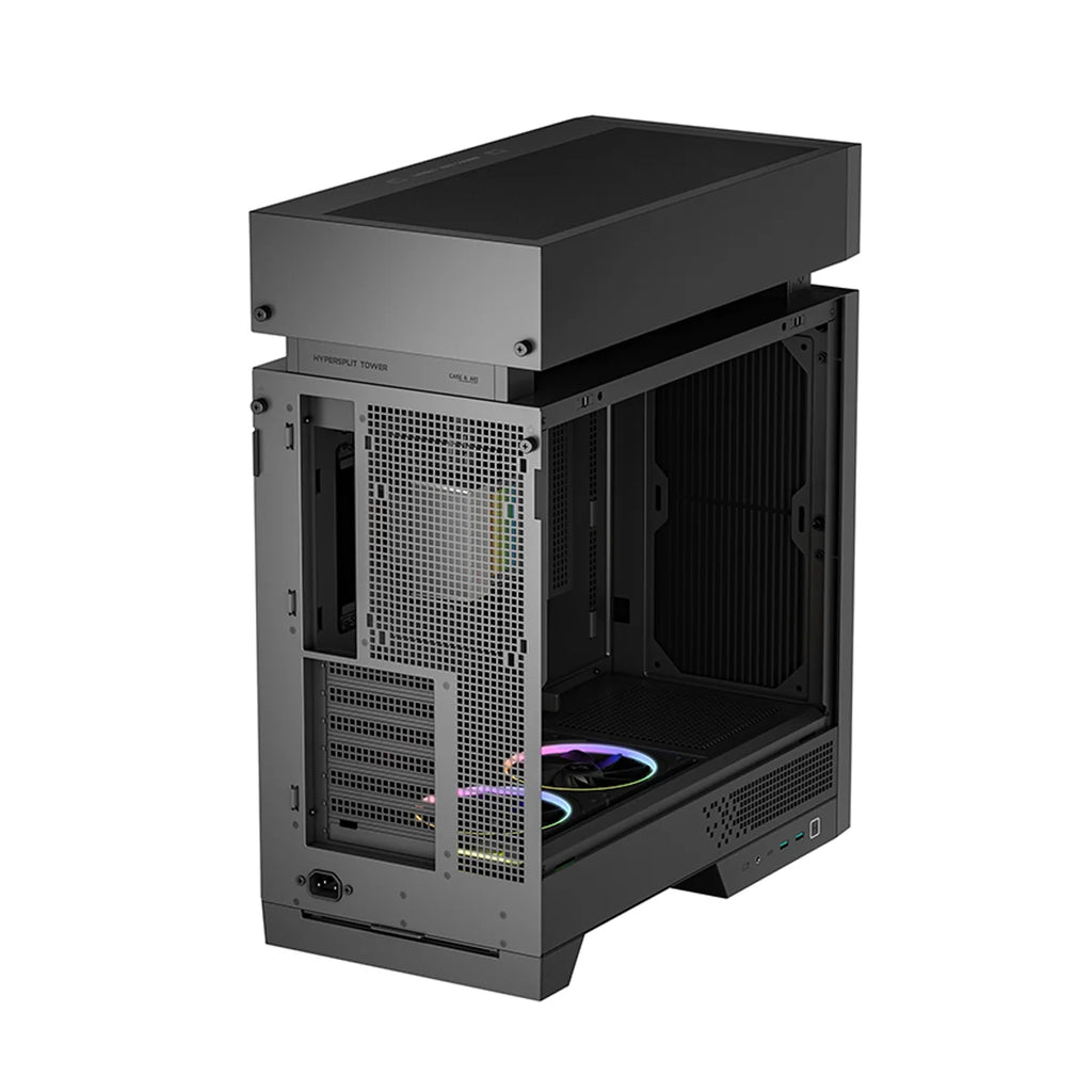 DeepCool CL6600 ATX PC Case with 360mm ARGB Liquid Cooler