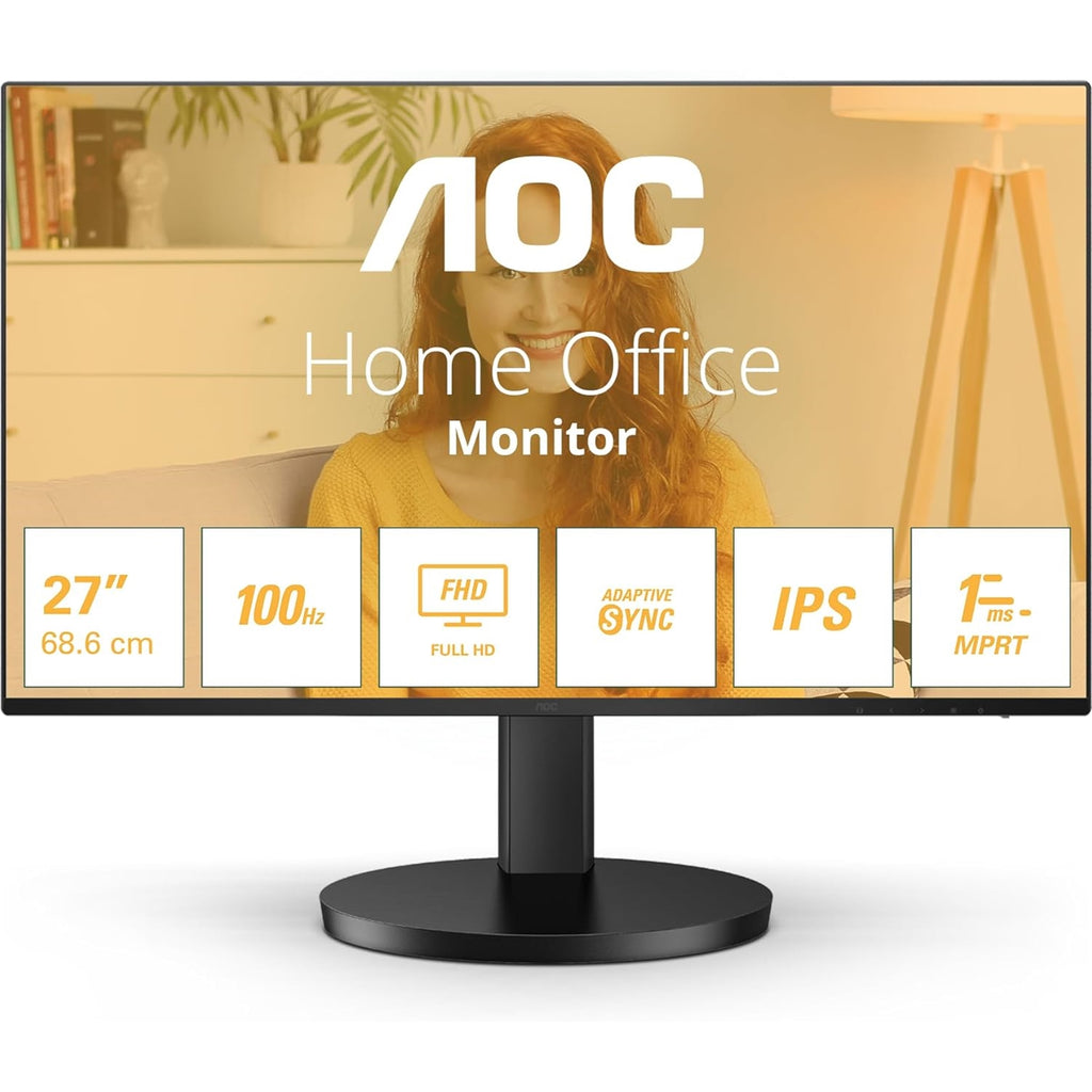 AOC 27B3HA2 27" Full HD IPS Monitor 100Hz 1ms Speakers