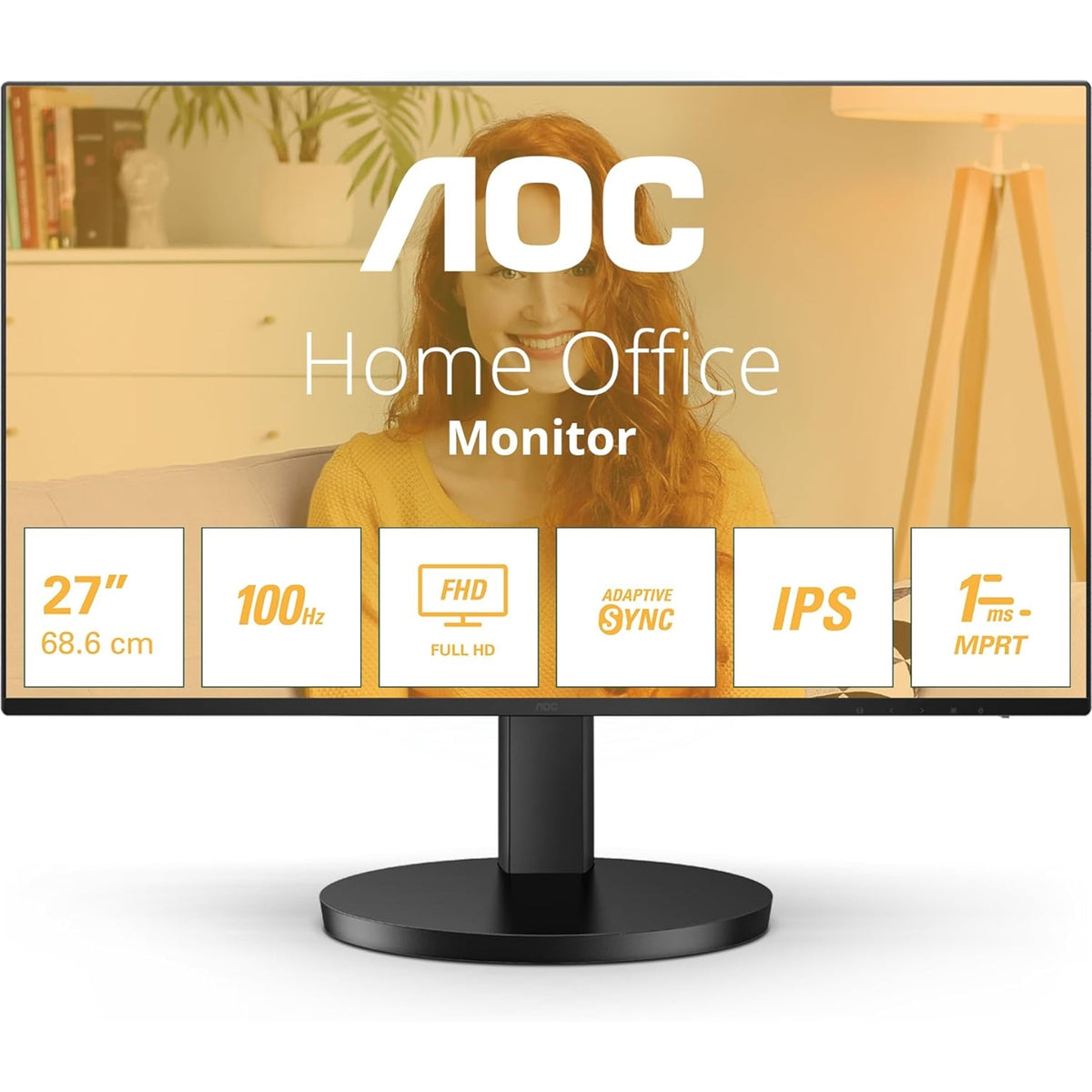 AOC 27B3HA2 27" Full HD IPS Monitor 100Hz 1ms Speakers