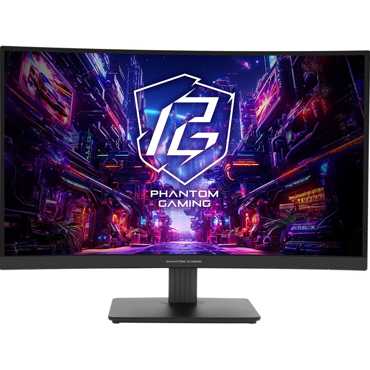 ASRock Phantom Gaming PG27QRT1B 27" QHD 180Hz Curved Monitor
