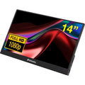 Verbatim PMT-14 14" FHD Touchscreen Monitor - USB-C, Aluminium