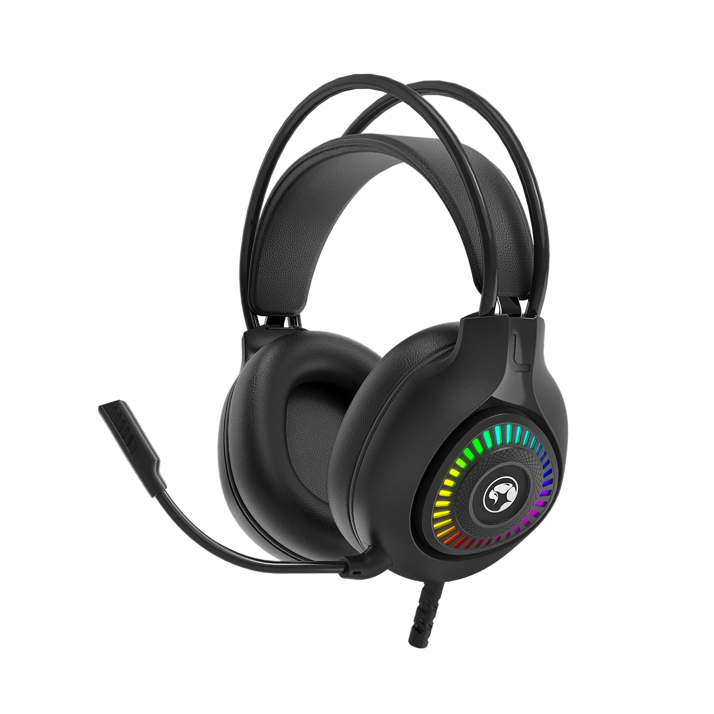 Marvo H8325 Akari 40 USB 2.0 Wired Gaming RGB Headset - Tech Syndicate