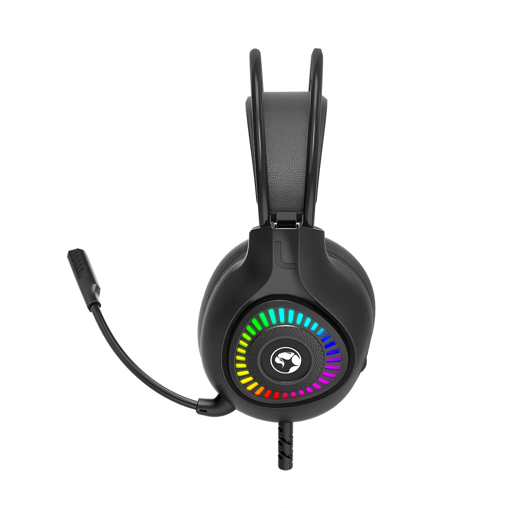 Marvo H8325 Akari 40 USB 2.0 Wired Gaming RGB Headset - Tech Syndicate