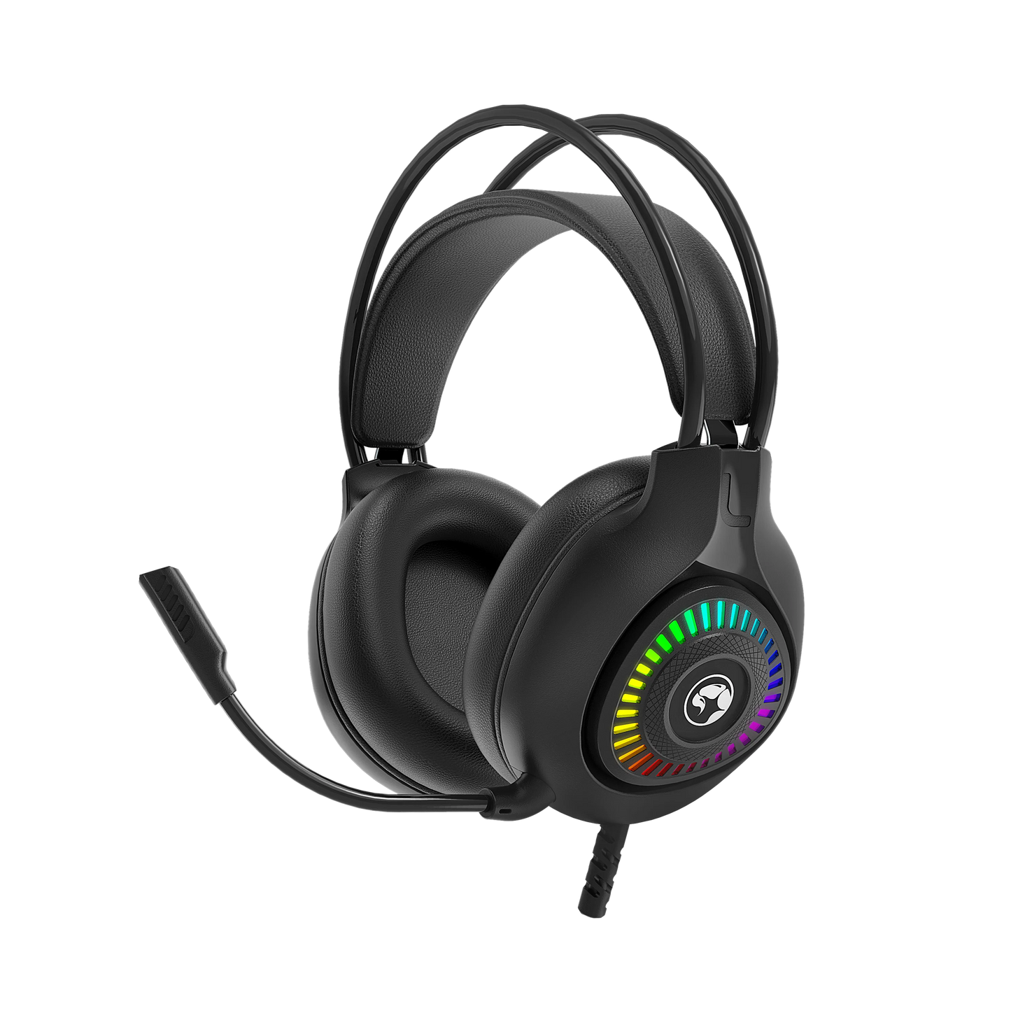 Marvo H8325 Akari 40 USB 2.0 Wired Gaming RGB Headset - Tech Syndicate