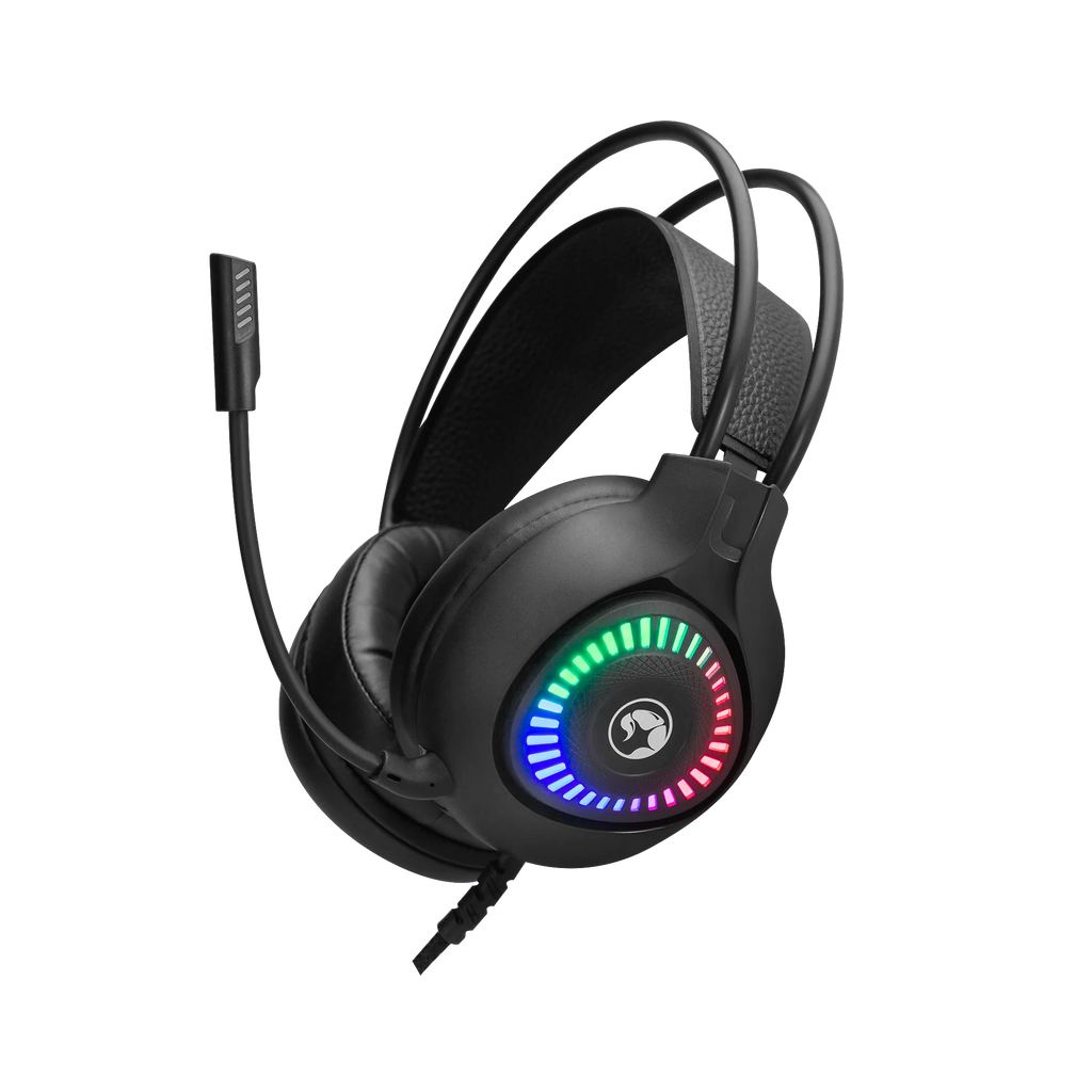 Marvo H8325 Akari 40 USB 2.0 Wired Gaming RGB Headset - Tech Syndicate