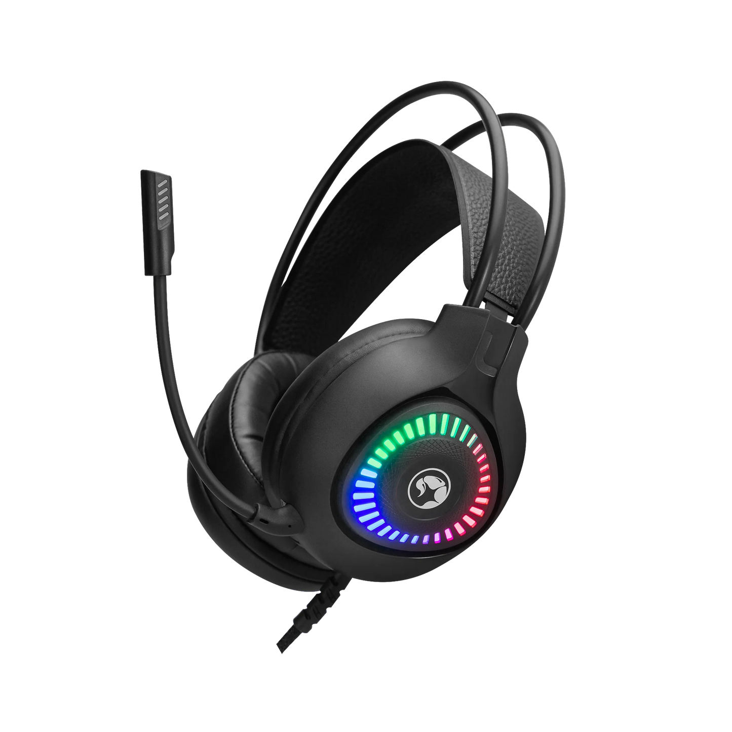 Marvo H8325 Akari 40 USB 2.0 Wired Gaming RGB Headset - Tech Syndicate