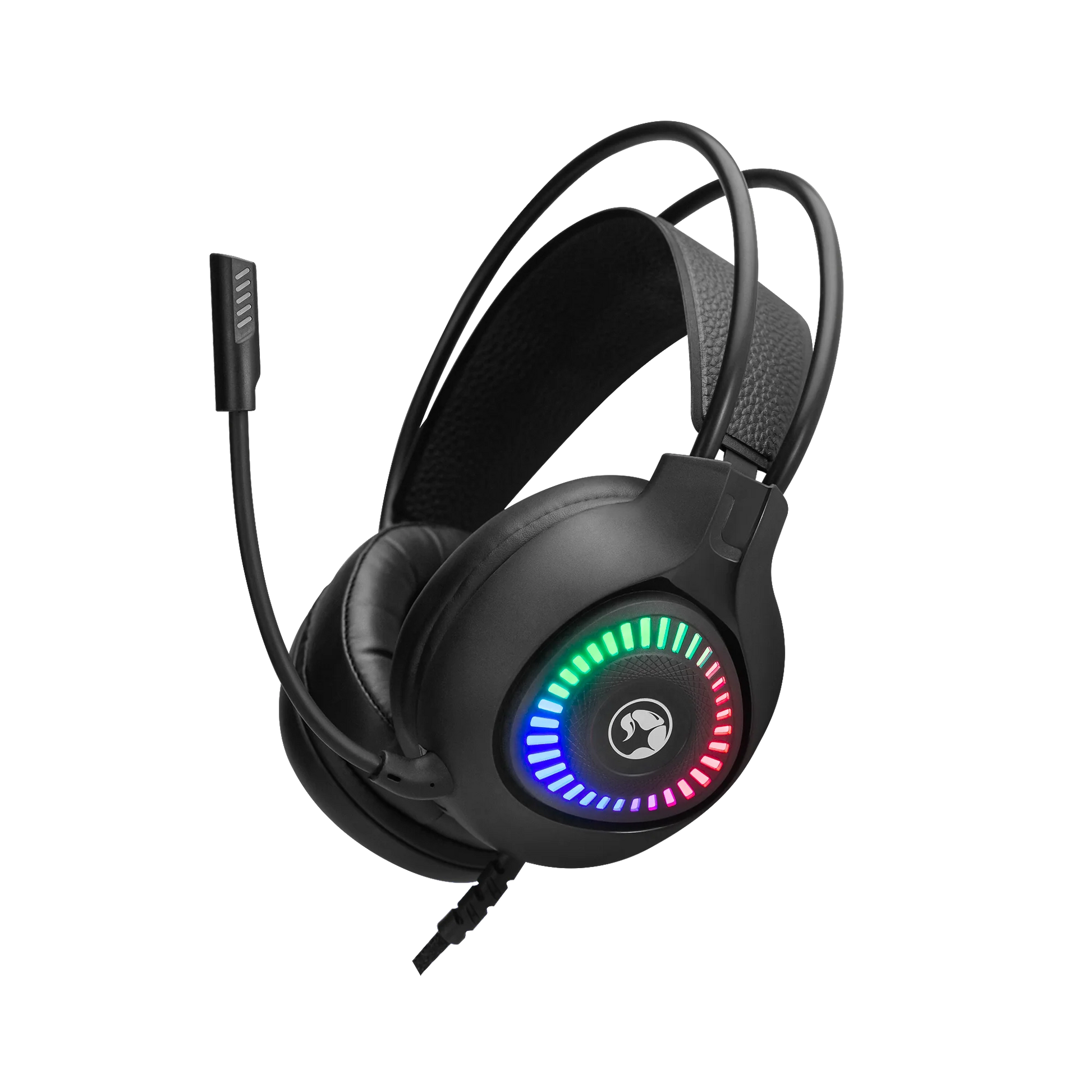 Marvo H8325 Akari 40 USB 2.0 Wired Gaming RGB Headset - Tech Syndicate