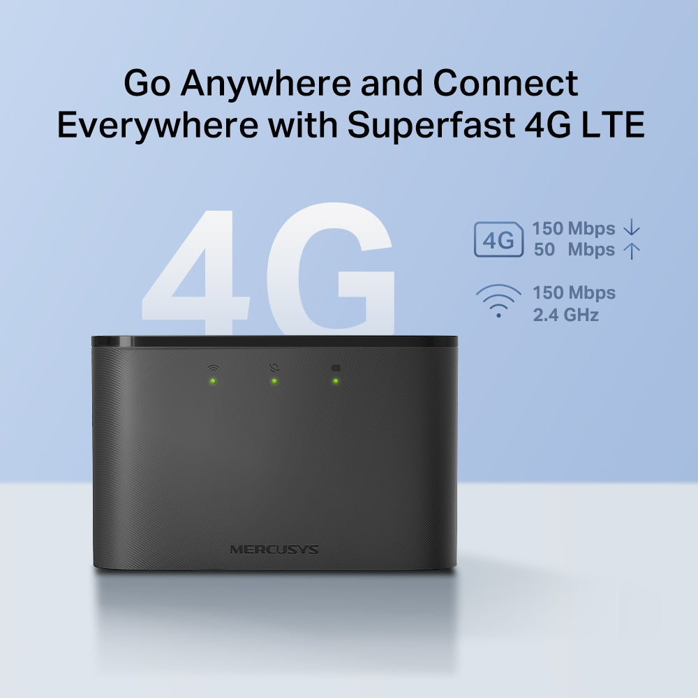 Mercusys MT110 v1 - 4G LTE Mobile Wi-Fi - Tech Syndicate