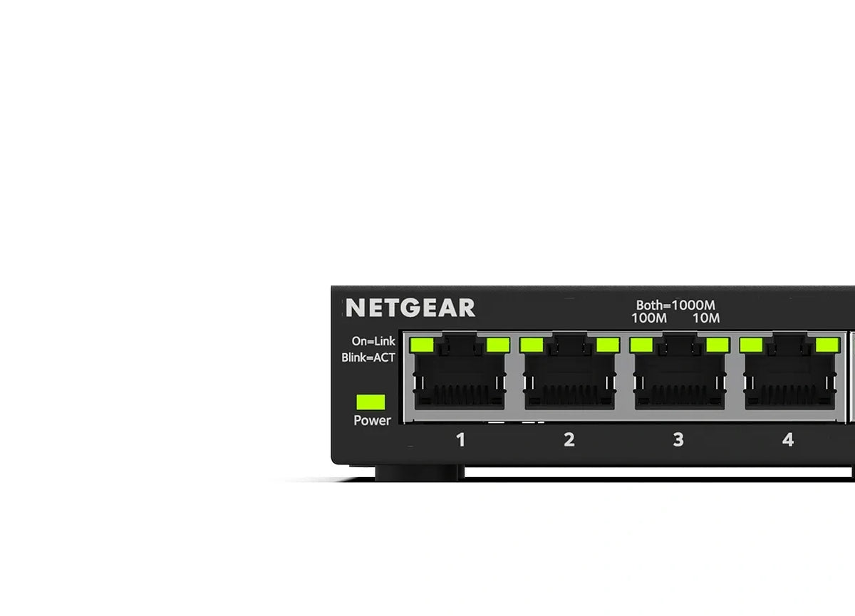 NETGEAR Plus GS305E Smart Switch - 5 Ports - Tech Syndicate