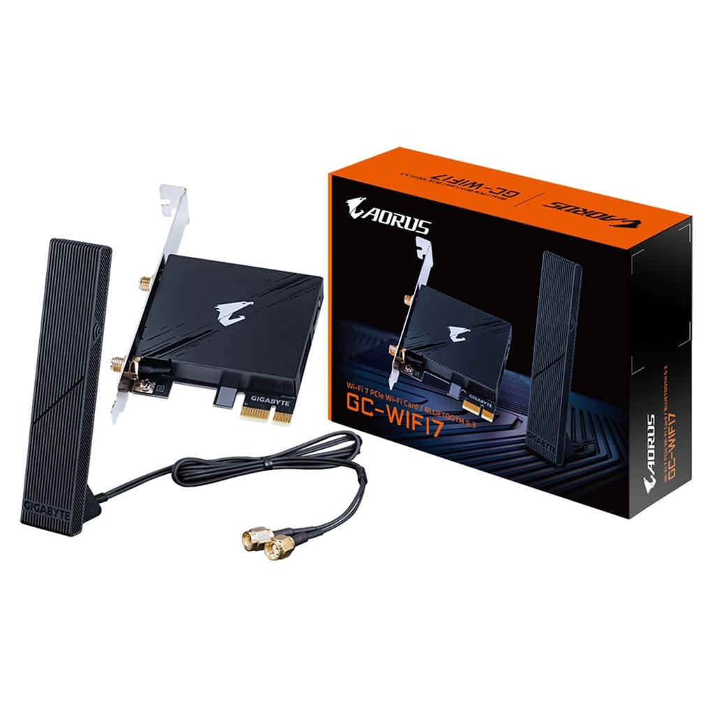 Gigabyte GC-WIFI7 WiFi 7 PCIe Card - 5800Mbps, Bluetooth 5.3