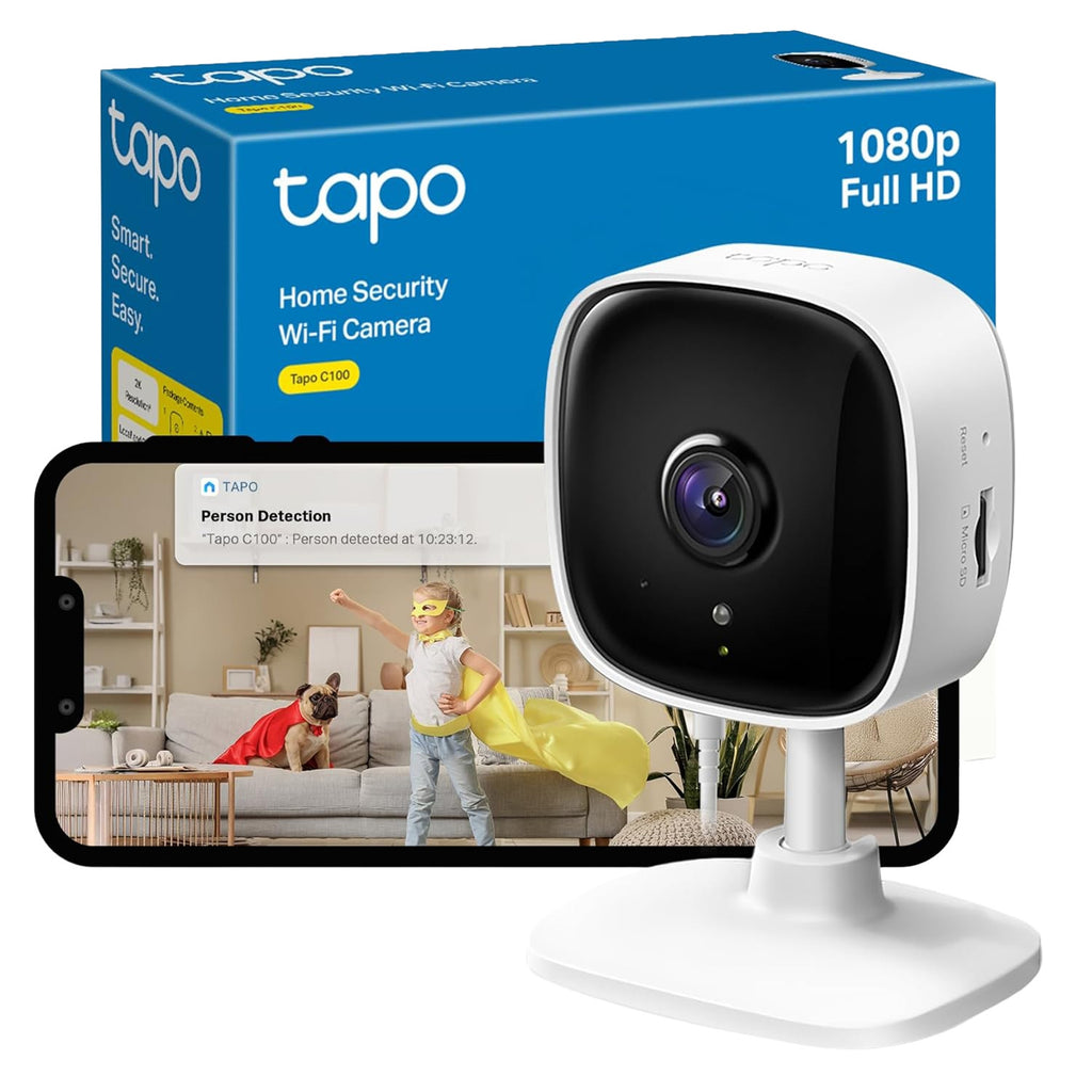 TP-Link Tapo C100 1080p Home Security Wi-Fi Camera