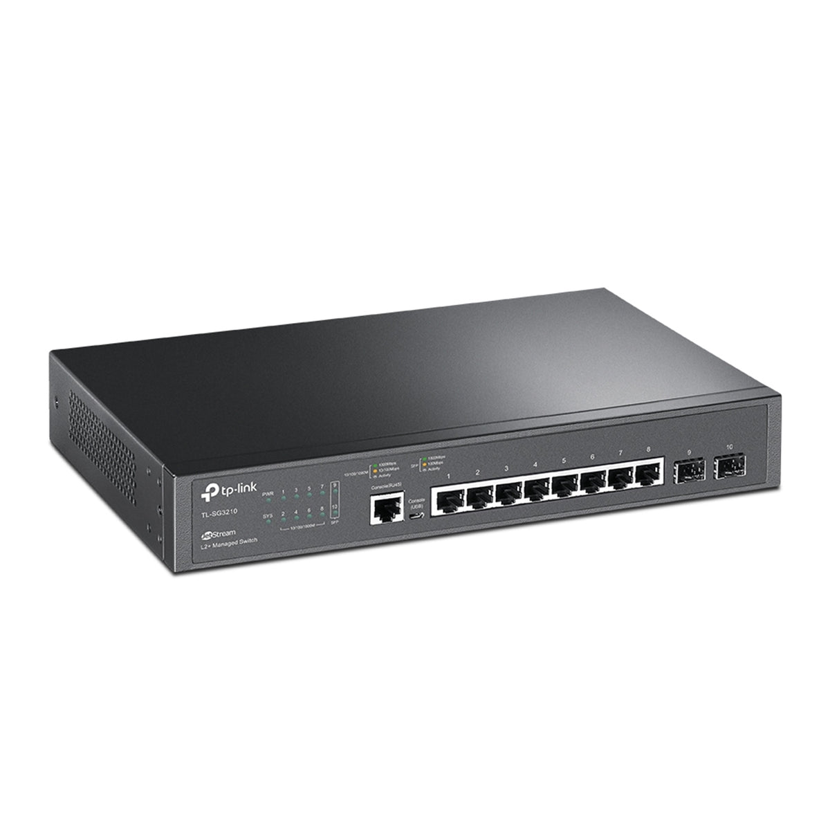 TP-Link TL-SG3210 8-Port Gigabit L2+ Managed Switch 2 SFP – view 3