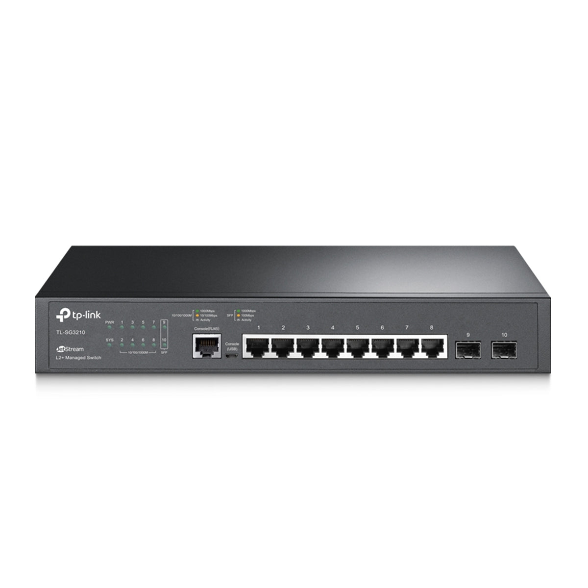 TP-Link TL-SG3210 8-Port Gigabit L2+ Managed Switch 2 SFP