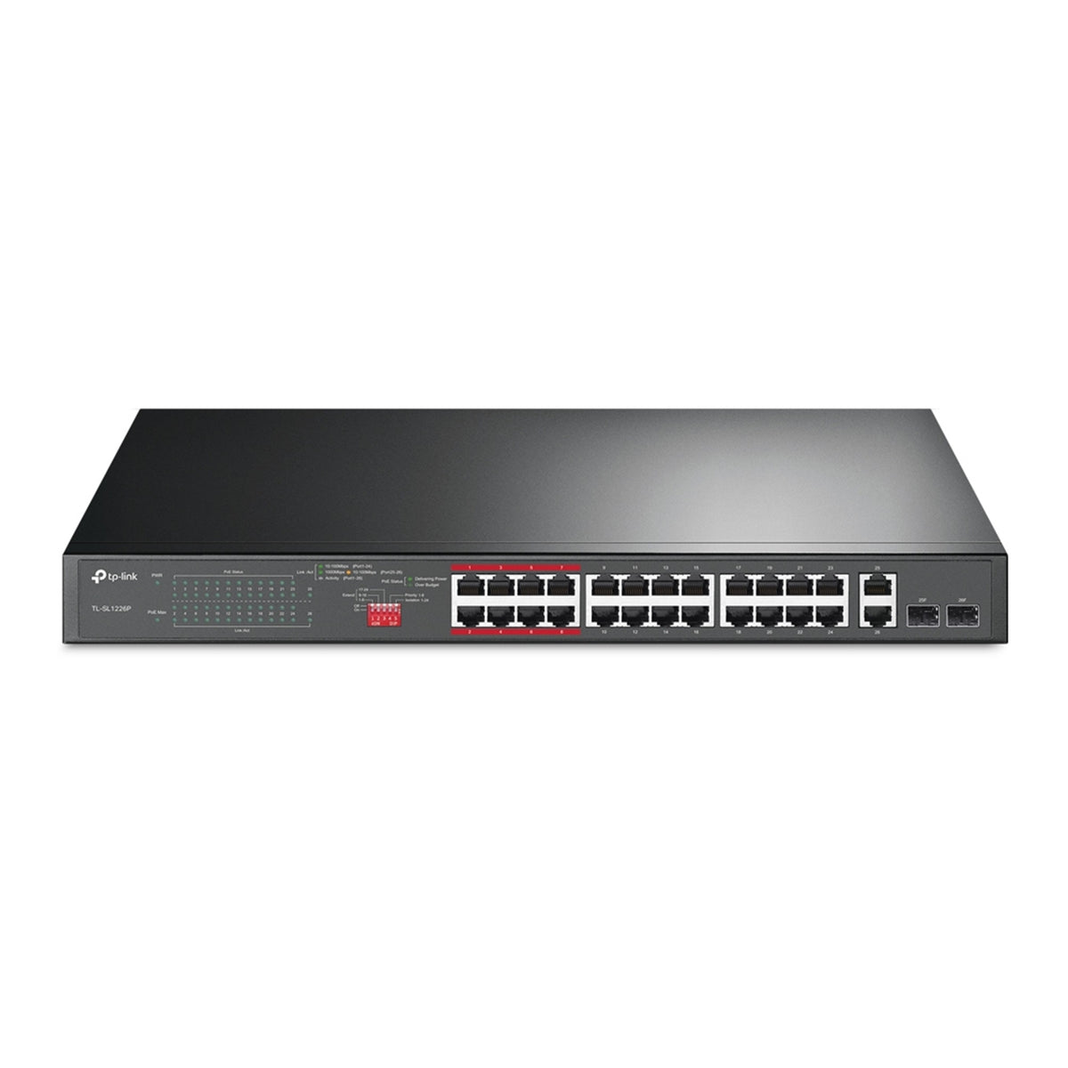 TP-Link TL-SL1226P 24-Port Unmanaged PoE+ Switch 250W