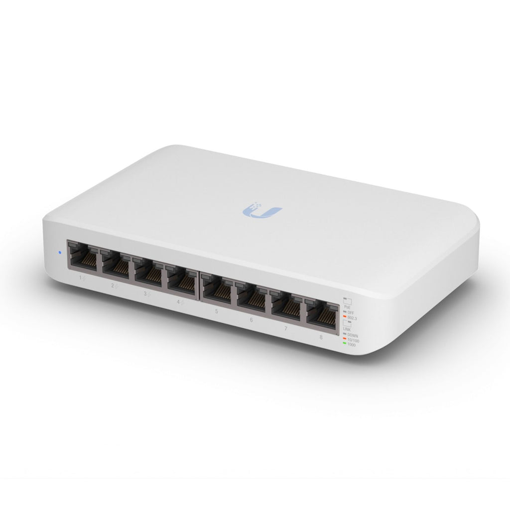 Ubiquiti UniFi Switch Lite 8 PoE USW-LITE-8-POE UK Plug