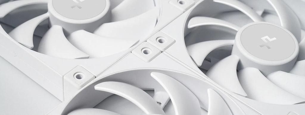 DeepCool FD12 WH 120mm PWM Case Fan 3-Pack - White